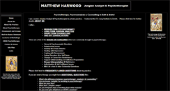 Desktop Screenshot of matthewharwood.co.uk