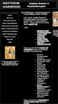 Mobile Screenshot of matthewharwood.co.uk