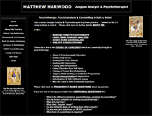Tablet Screenshot of matthewharwood.co.uk
